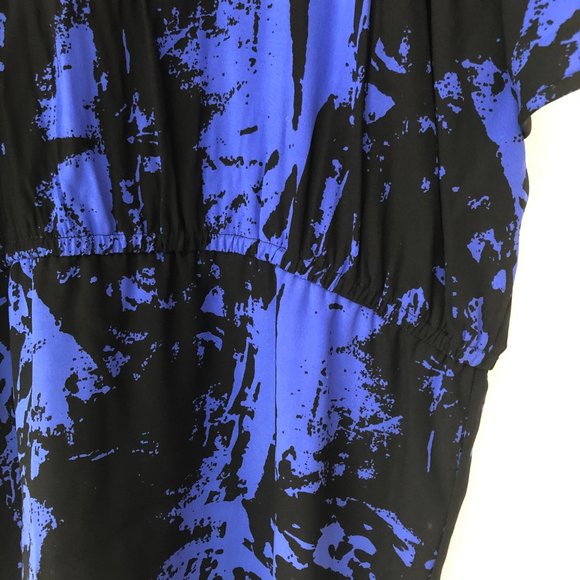 Nicole Miller Blue/Black Dress - Size S - Picture 9 of 16